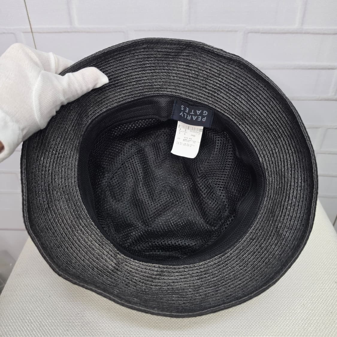 파리게이츠 자수 로고 버킷햇 골프 모자 벙거지 남여공용 55사이즈 상품이미지5