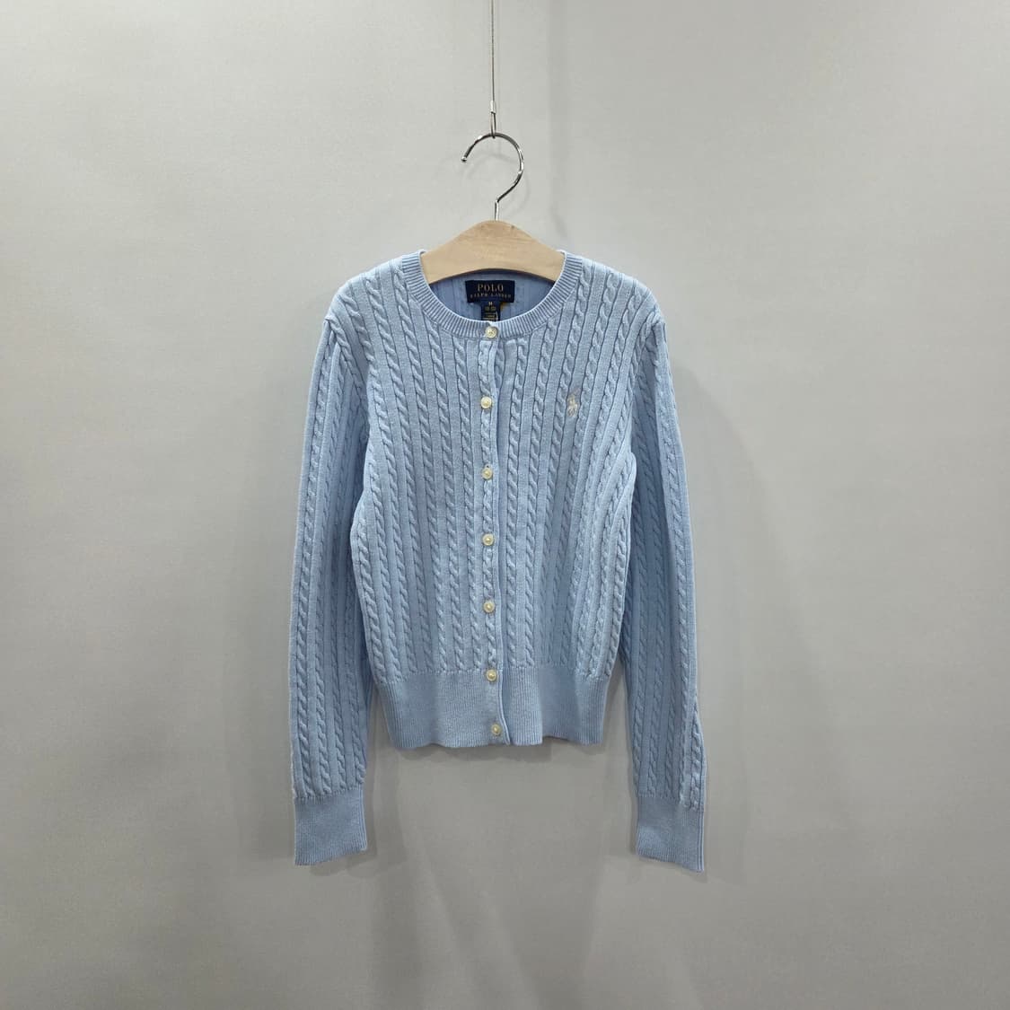 폴로랄프로렌 여아 케이블 니트 가디건 M/8/10 상품이미지1