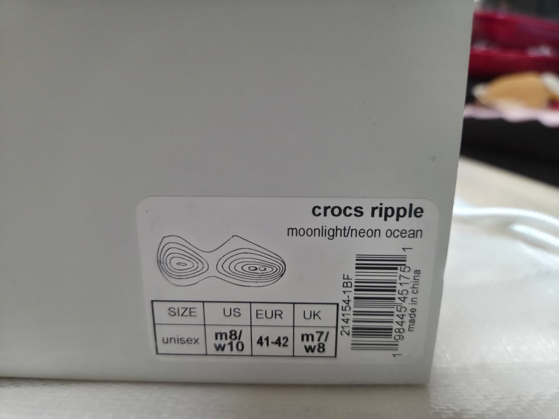 [265][280]크록스 스티븐 스미스 리플 클로그 화이트 블루 상품이미지2