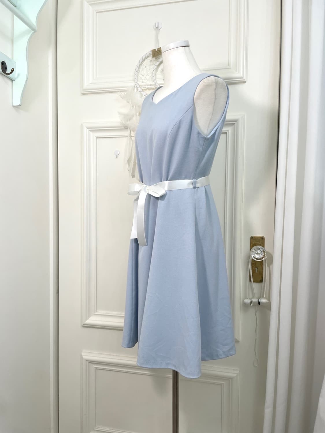 sky blue A-line basic princess opc 상품이미지2