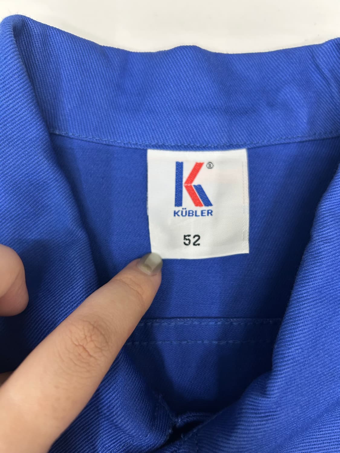프렌치 로얄블루 워크자켓  상품이미지2