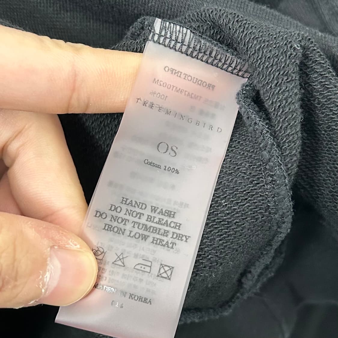 트리밍버드 멀티포켓 오버핏 스웻 셔츠 상품이미지8