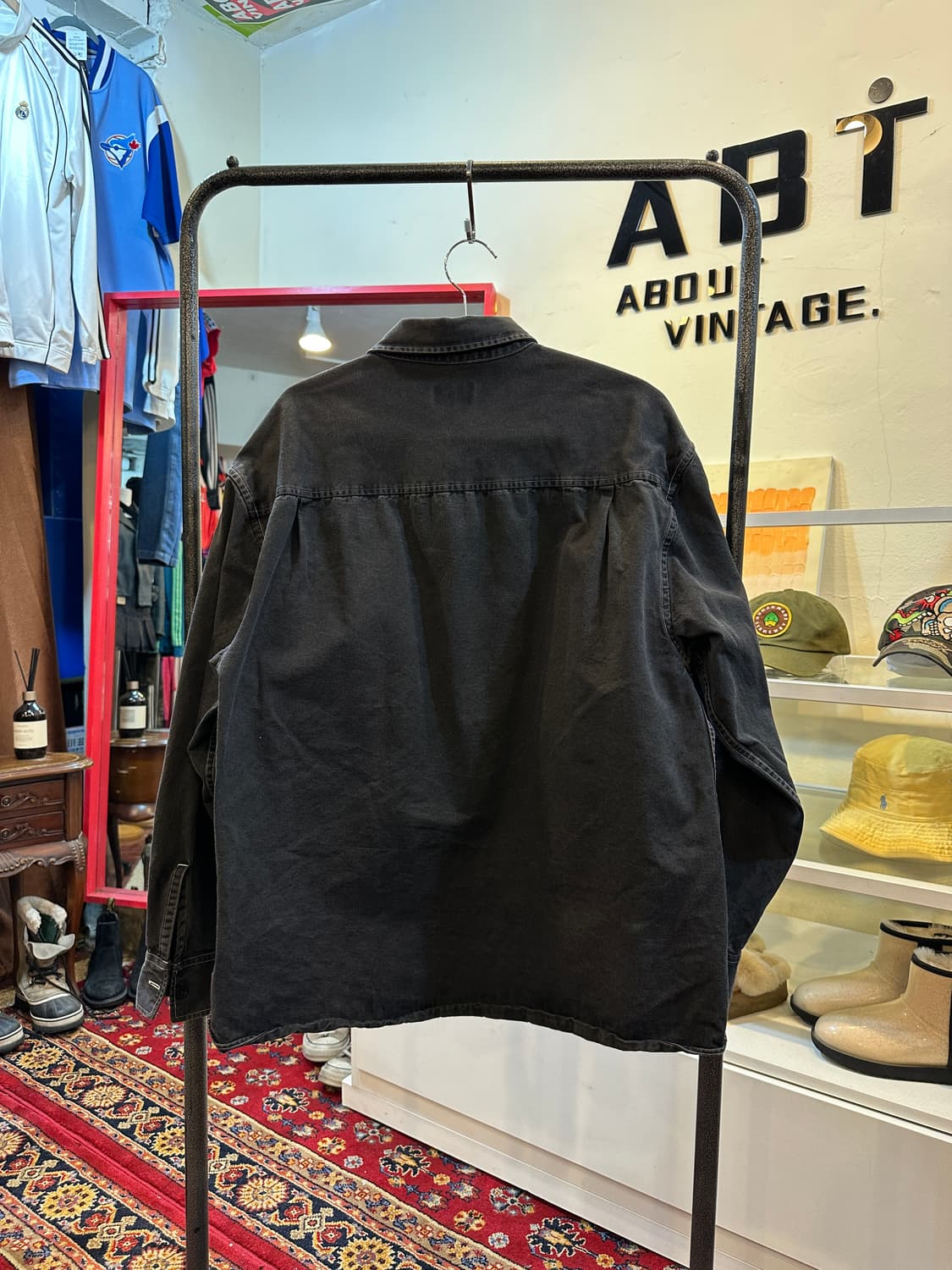 Lee 빈티지 데님 셔츠 블랙 상품이미지7