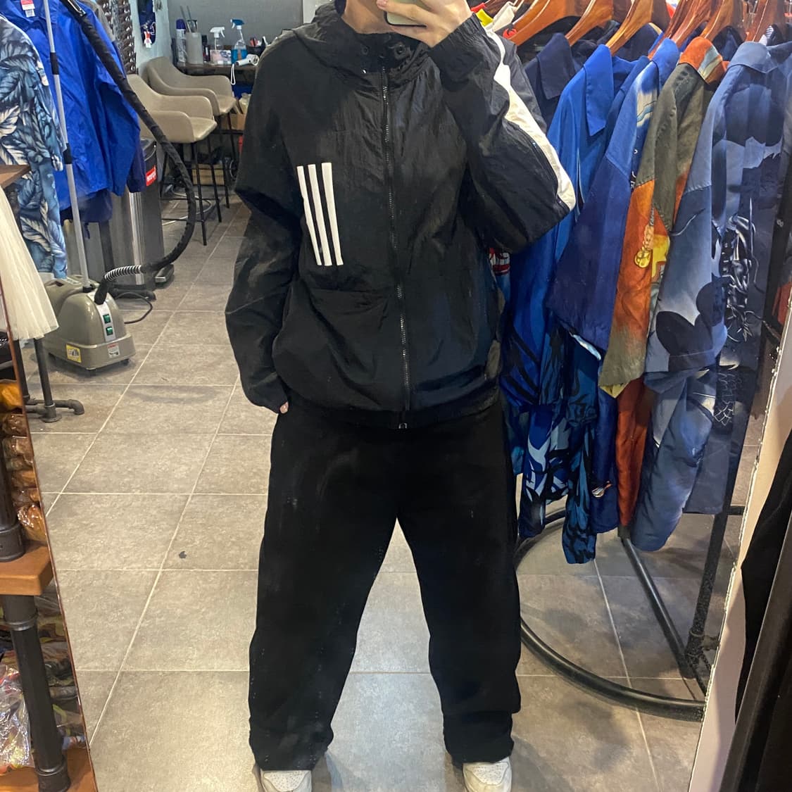 [NO.9] Adidas 블랙 바람막이 상품이미지4