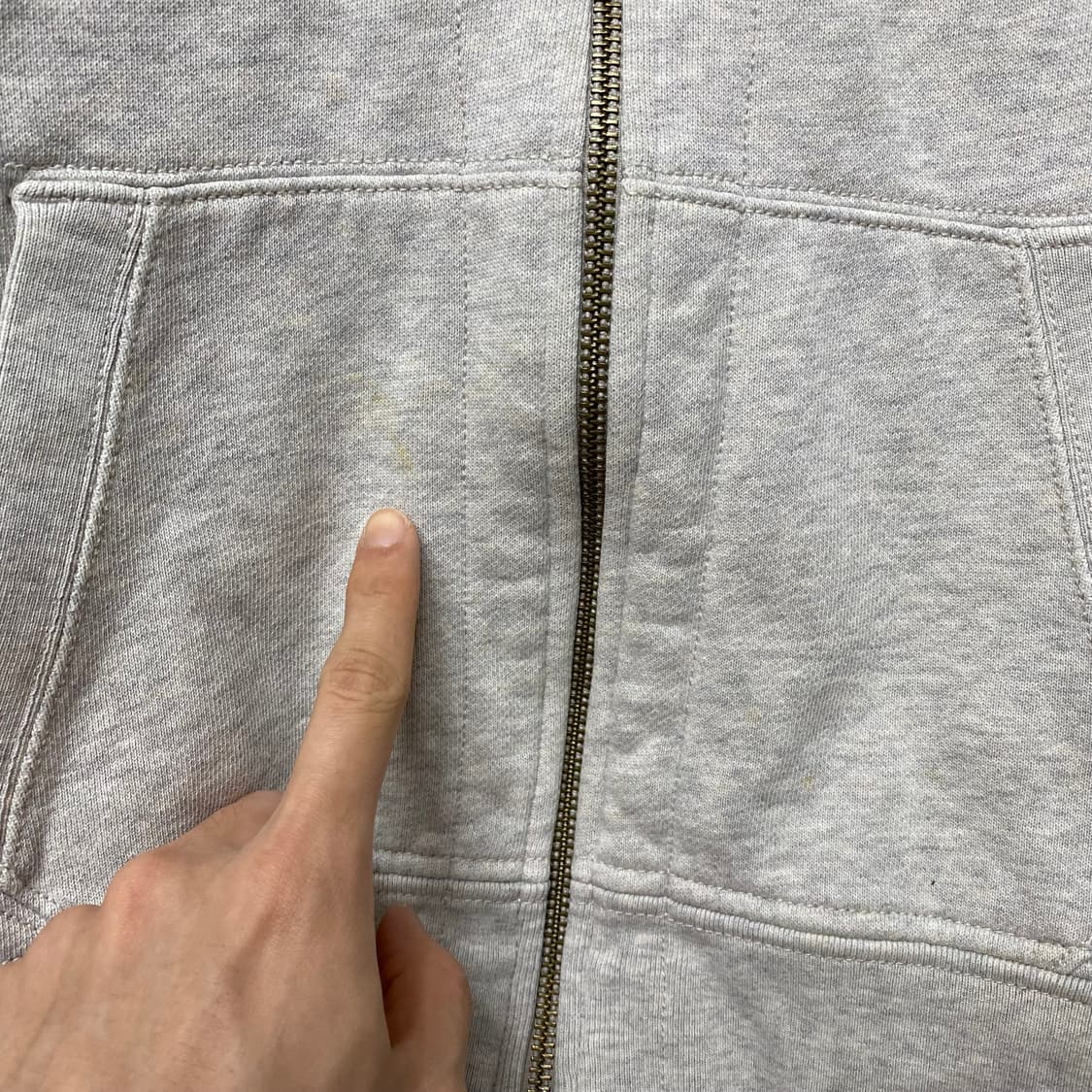 폴로 랄프로렌 후드집업 그레이 L 상품이미지3