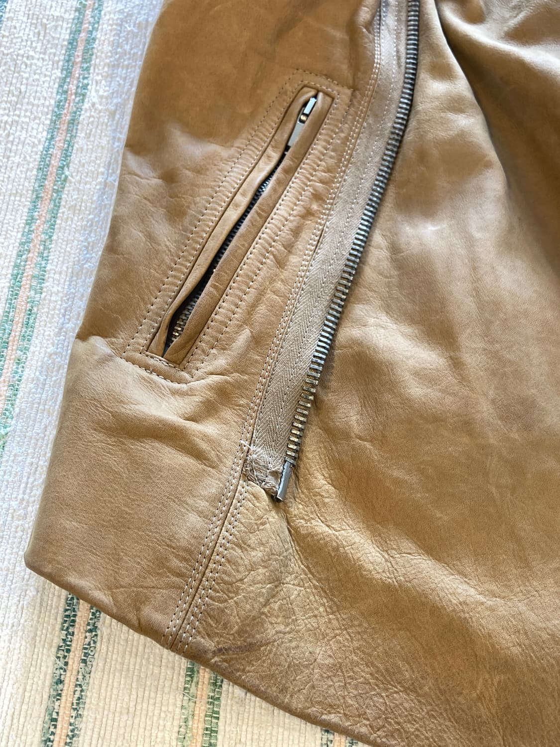 Rick owens 가죽 조끼 상품이미지5