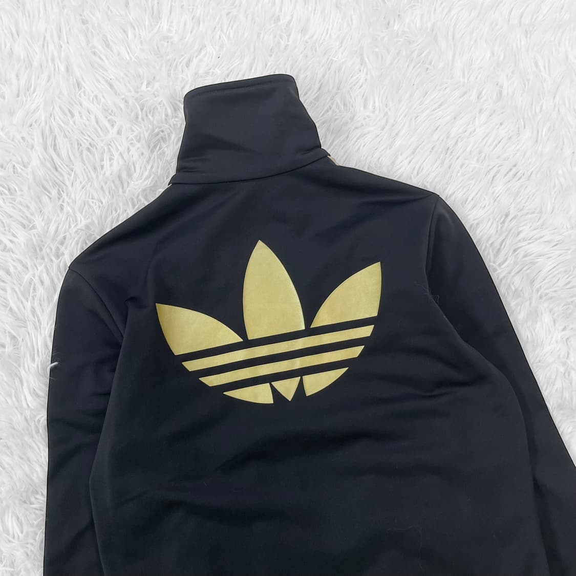 아디다스 파이어버드 트랙탑 져지 블랙 골드 상품이미지5