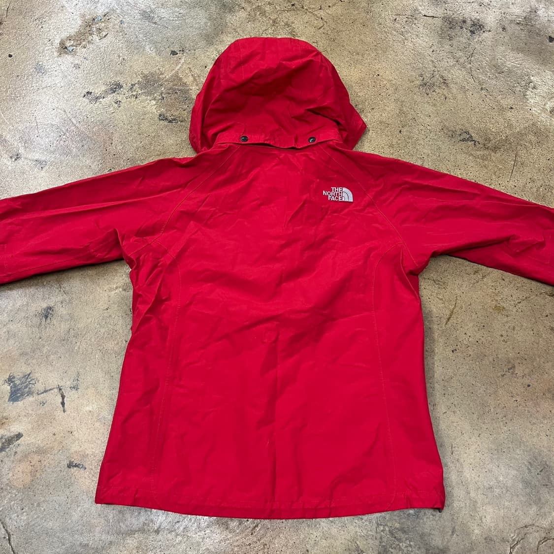 [정품/M] 노스페이스 레드 바람막이 자켓 후드 b17 상품이미지4