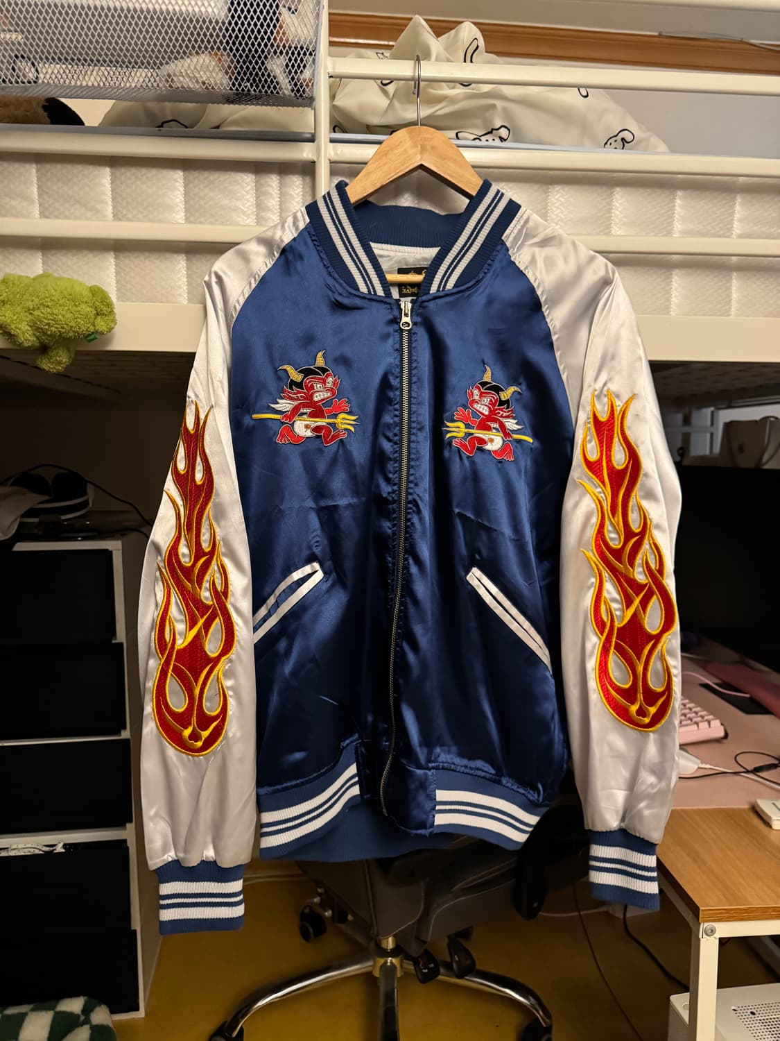Humber Red Devil Souvenir Satin Sukajan 상품이미지1