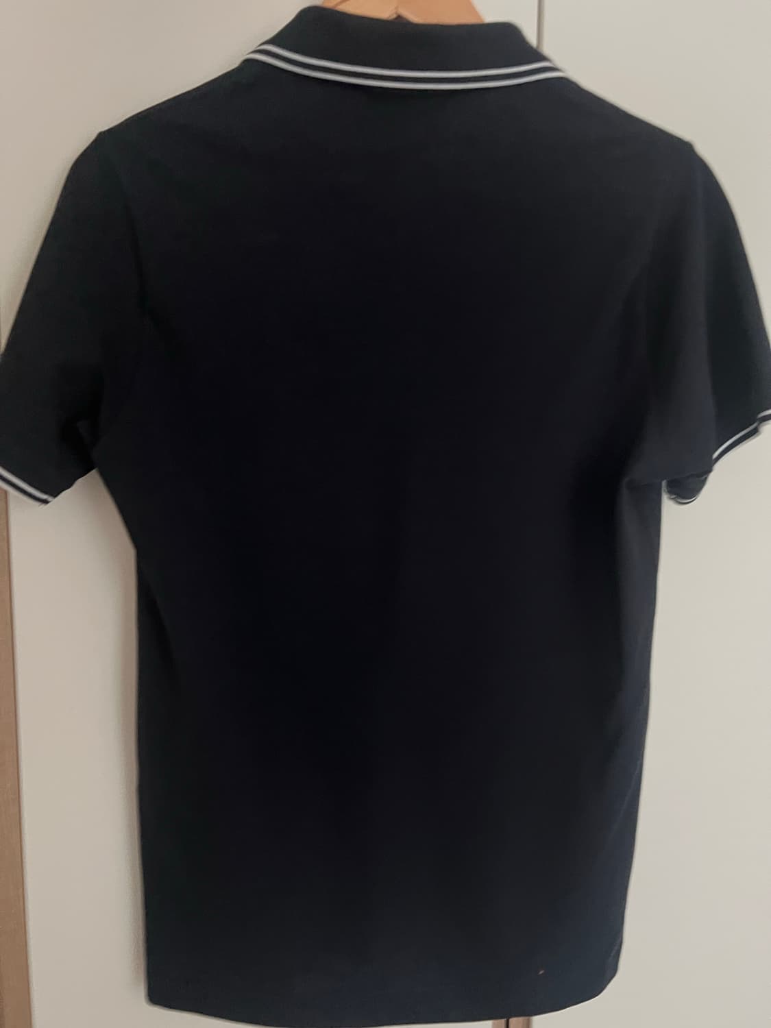 스톤아일랜드 미니 와펜 로고 패치 폴로 남성 반팔티/카라티 상품이미지3