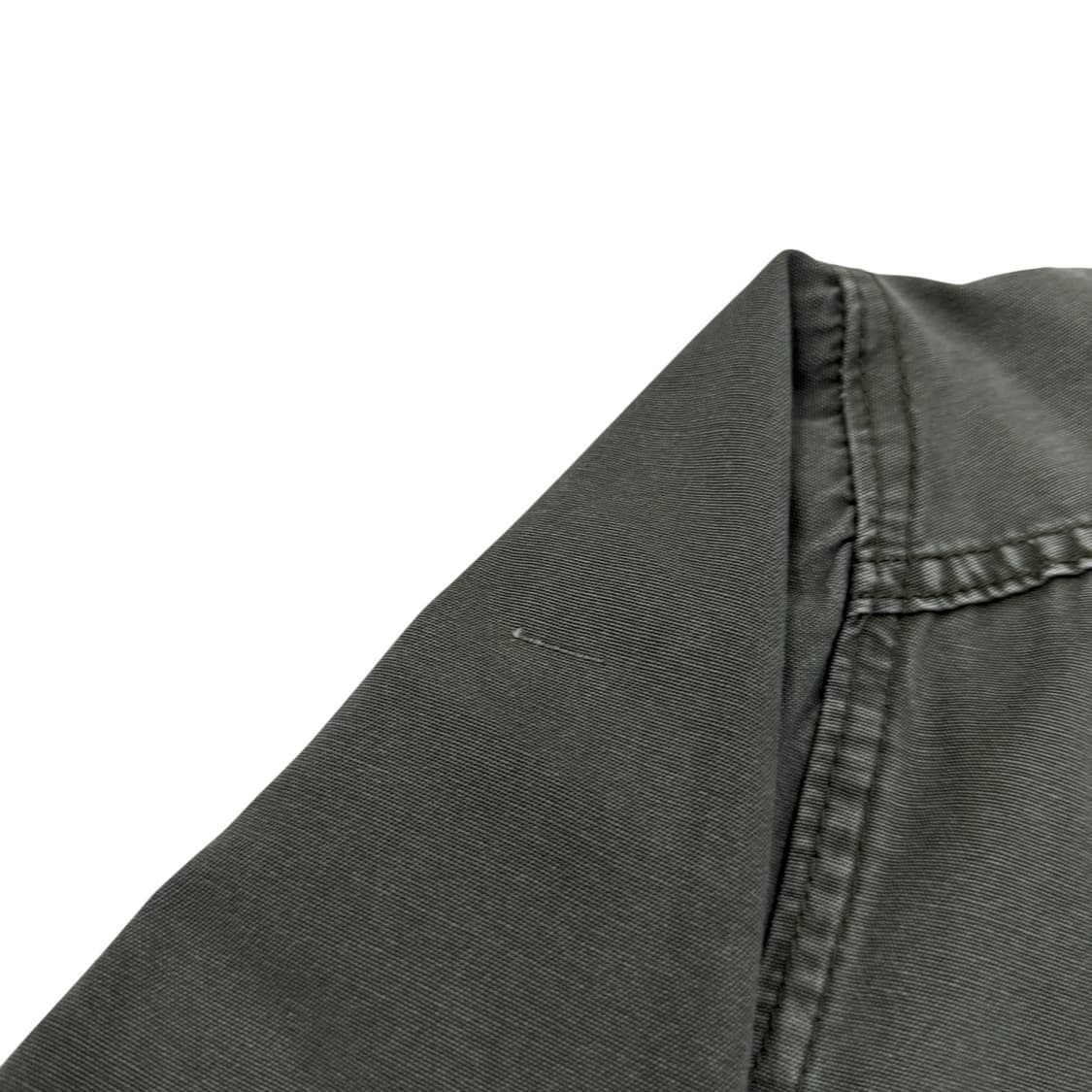 아베크롬비 워시드 코튼 MA-1 봄버 자켓 카키 그린 2XL 상품이미지5