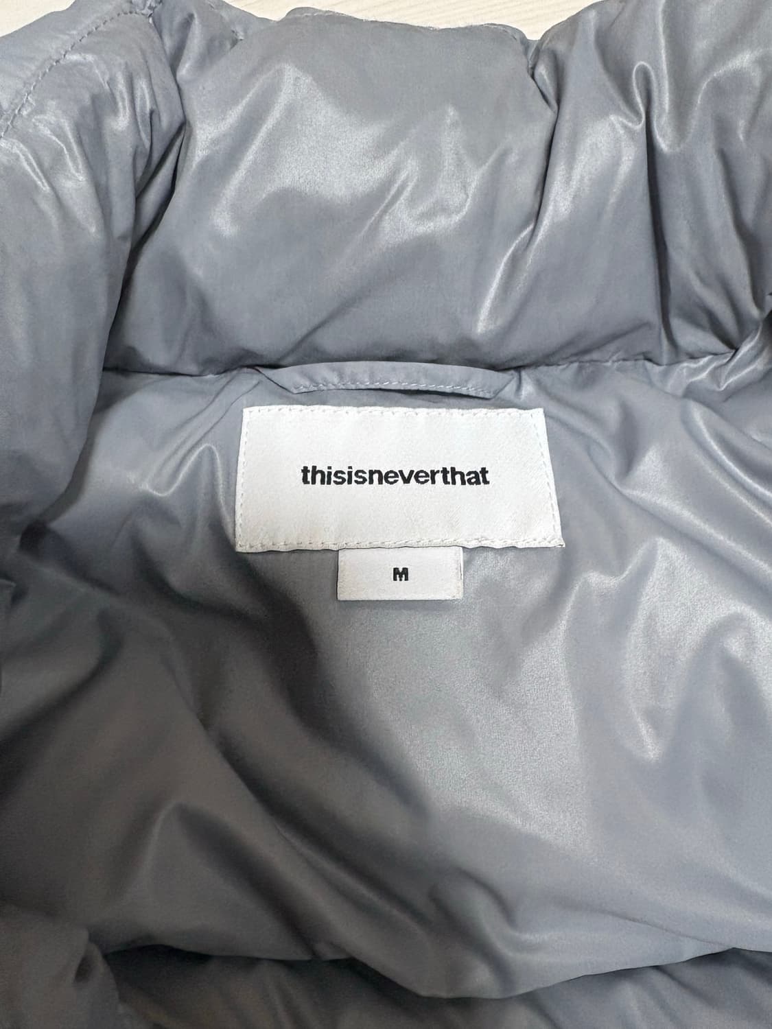 디스이즈네버댓 PERTEX T Down Jacket Gray 상품이미지5