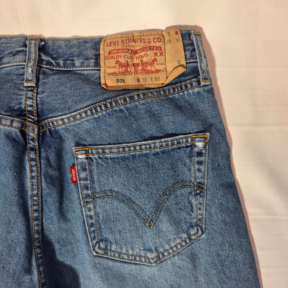 [30X34]00s 리바이스 501 데님 팬츠 상품이미지6