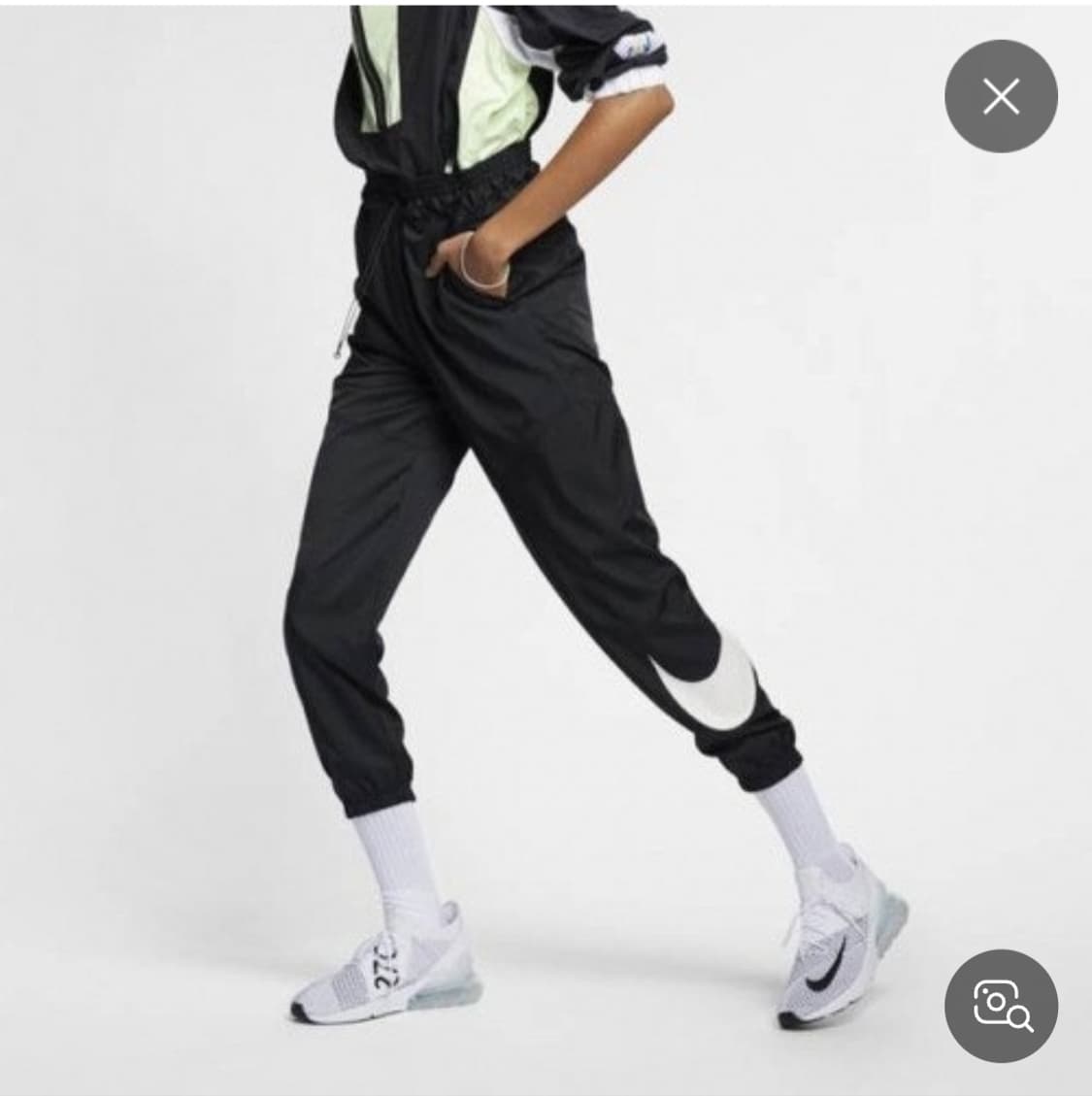 나이키 우먼스 스우시 우븐 팬츠 XS 상품이미지2