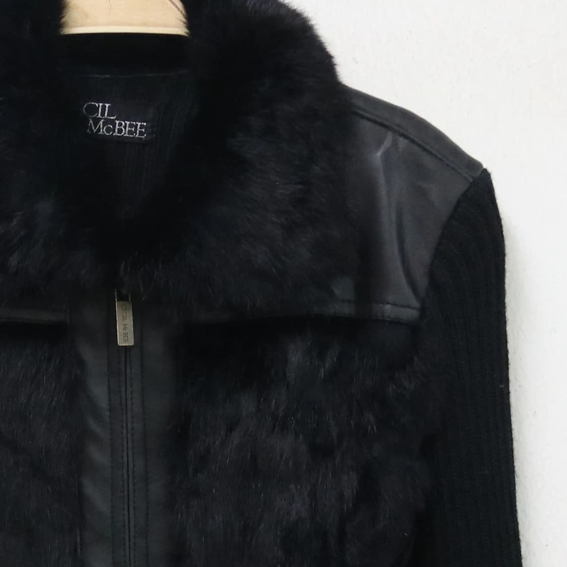 세실맥비 래빗 퍼 라떼 로걀 니트 자켓 62799 상품이미지5