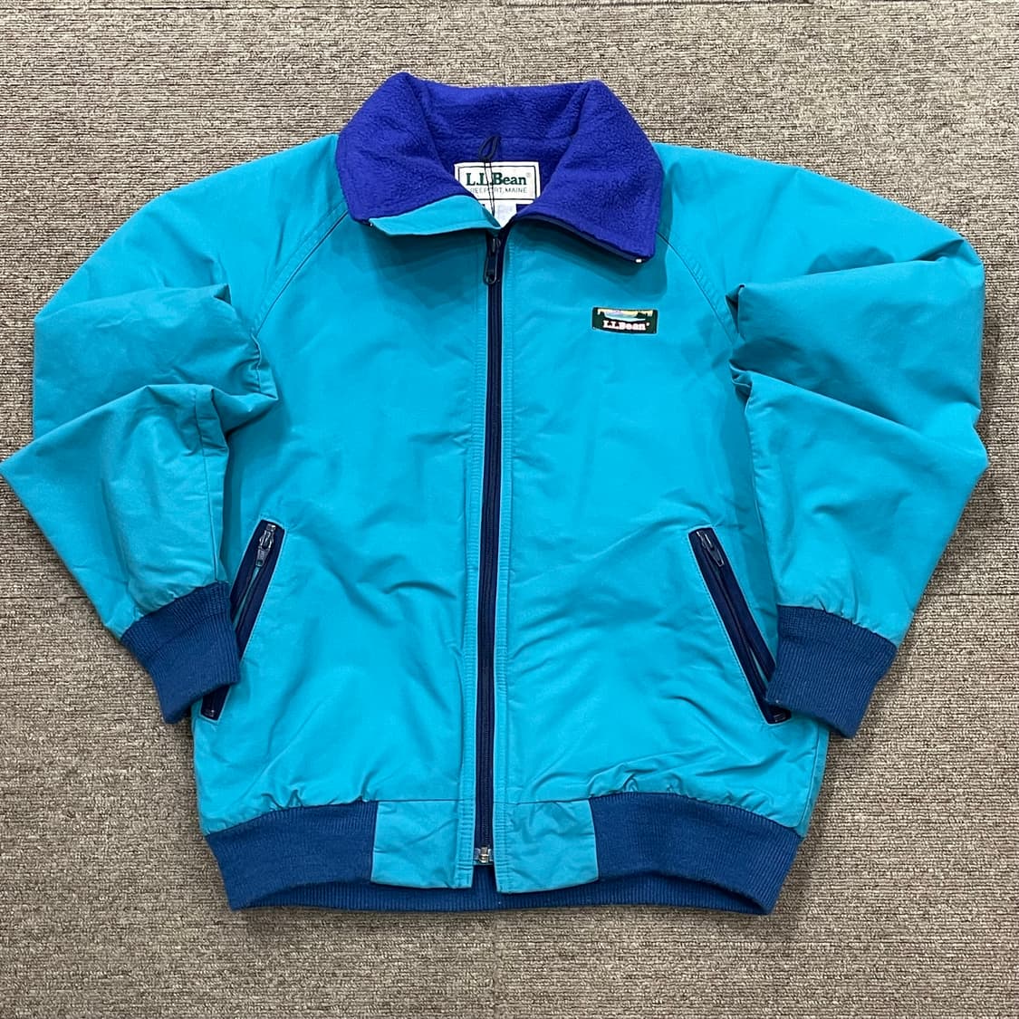 (S) L.L.Bean 엘엘빈 90s 웜업 자켓 상품이미지3