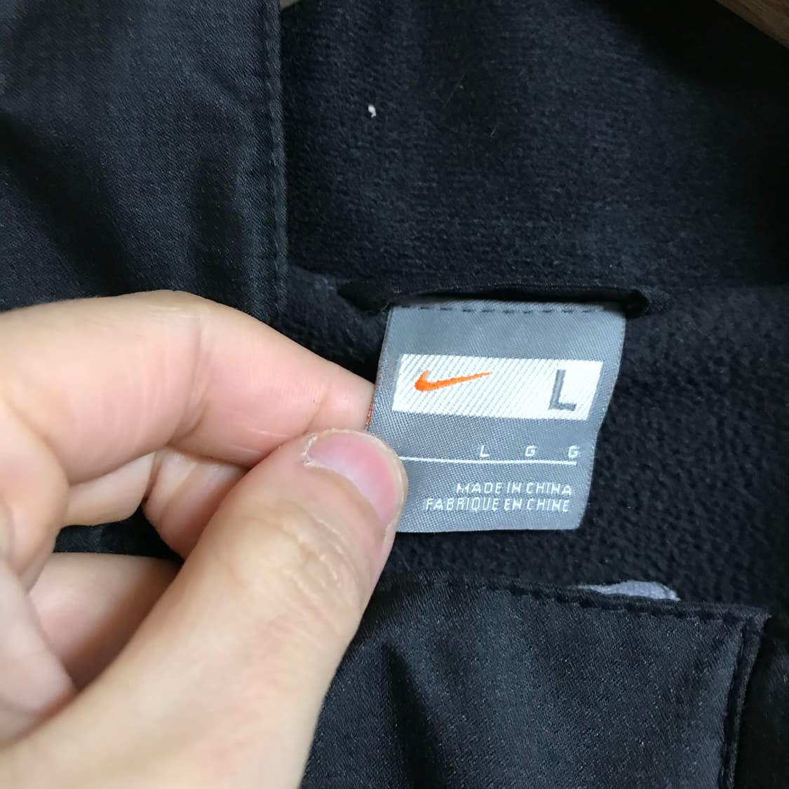 나이키 맨유 검정 반자켓점퍼 상품이미지3