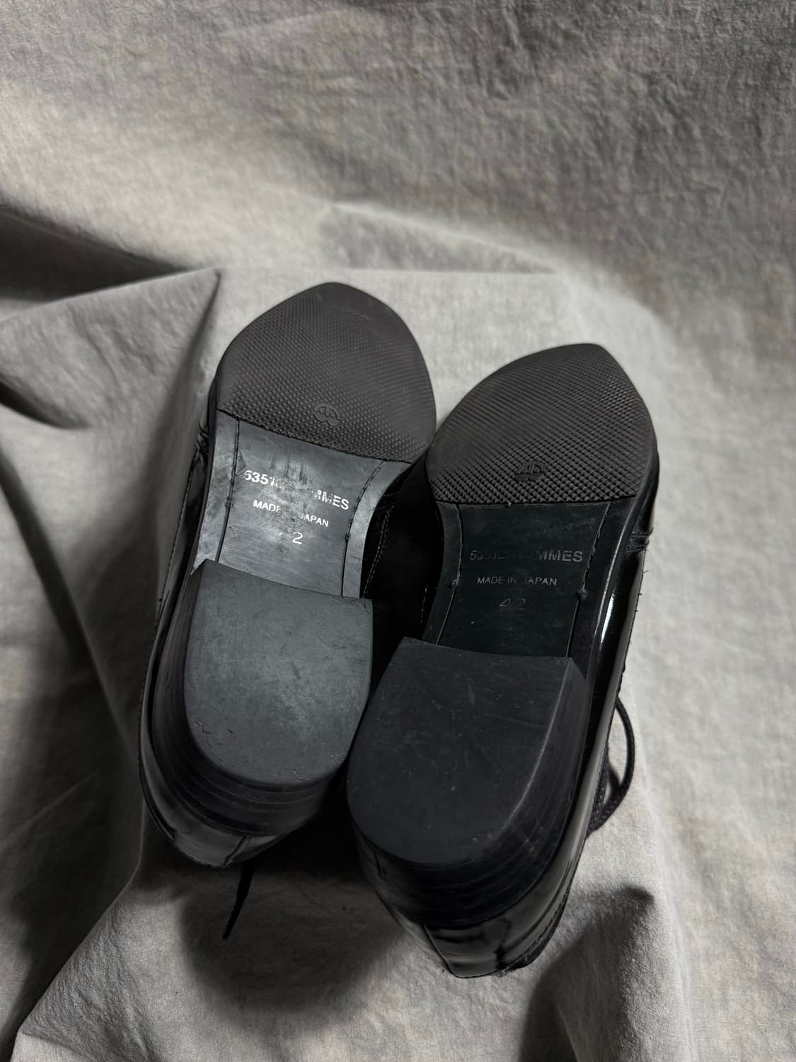 5361 pour les hommes Glossy Enamel Shoes 상품이미지4