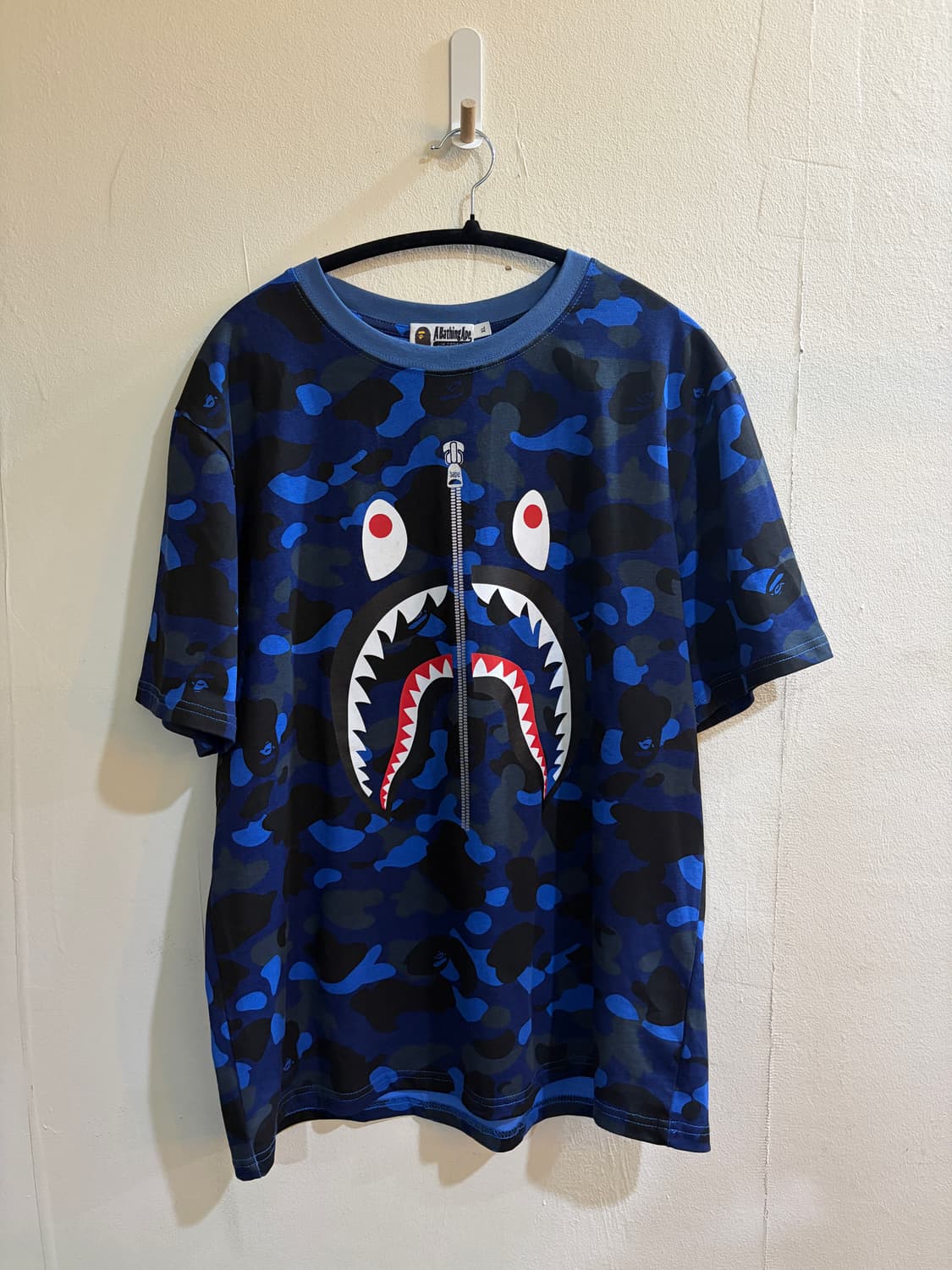BAPE 샤크 티셔츠 XL 상품이미지1