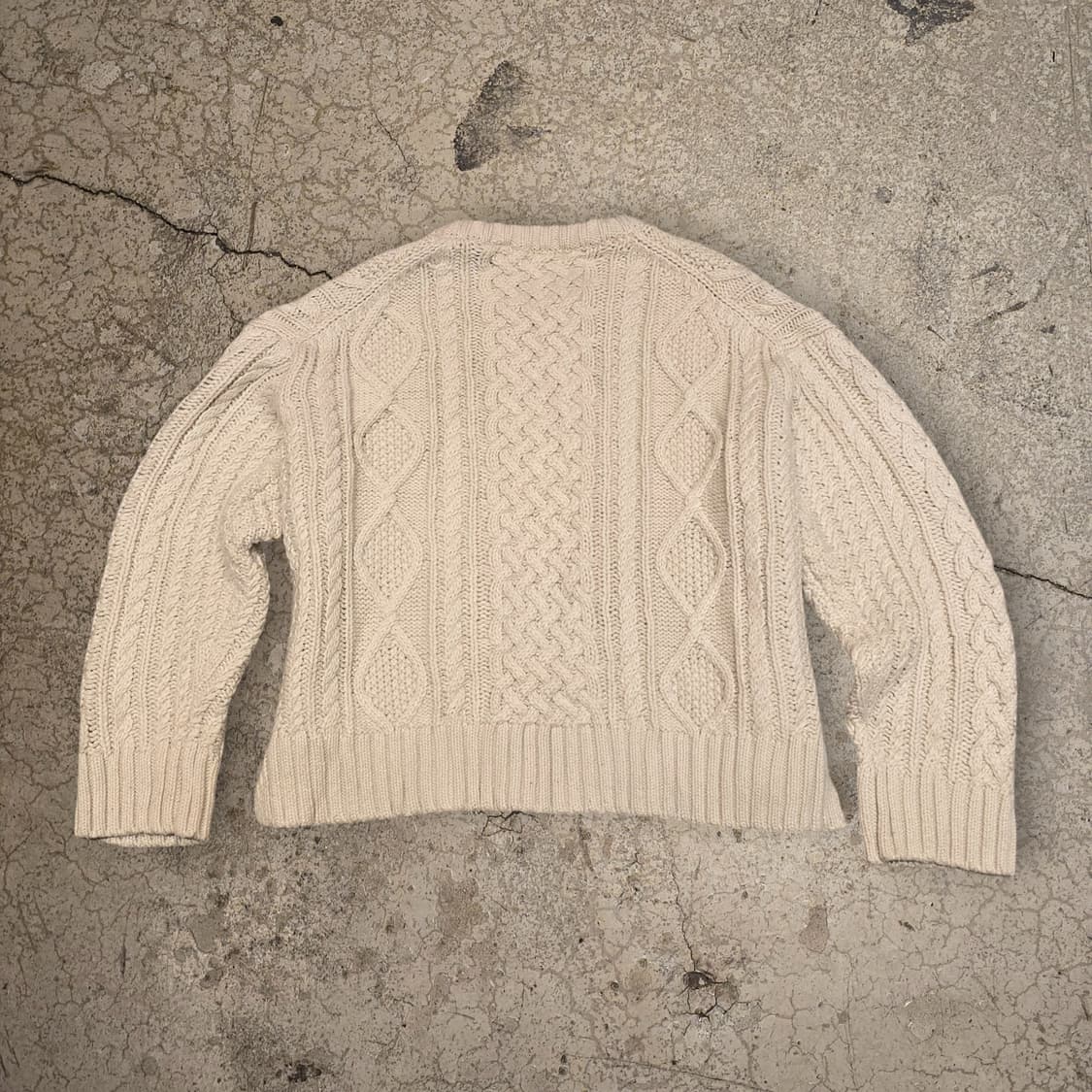 니코앤드 클래식 아란 케이블 니트 스웨터 상품이미지8