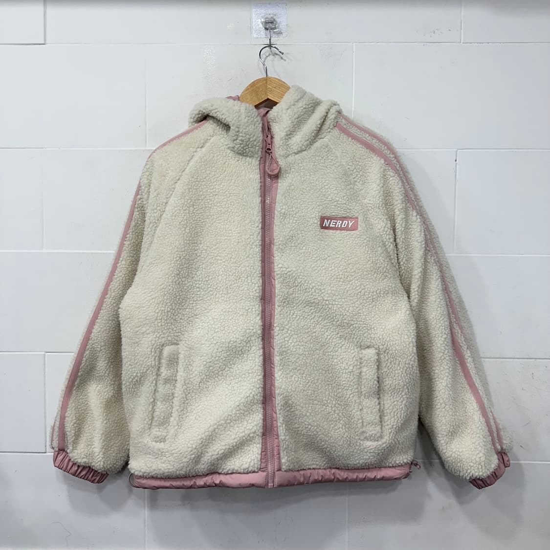 널디 리버시블 플리스 다운자켓 상품이미지1