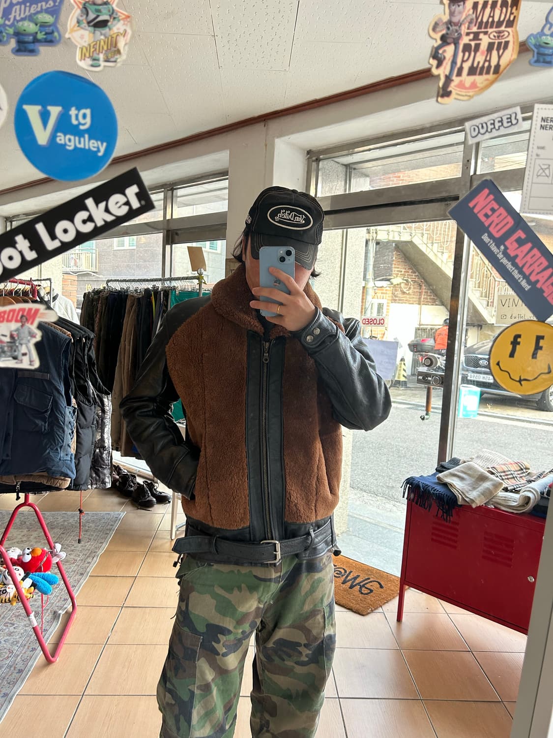 90‘s 빈티지 그리즐리 가죽자켓 상품이미지6