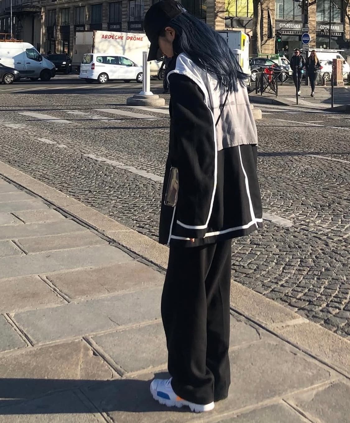 퓨마 트레일폭스 레더 어글리슈즈 화이트 운동화 260 상품이미지7