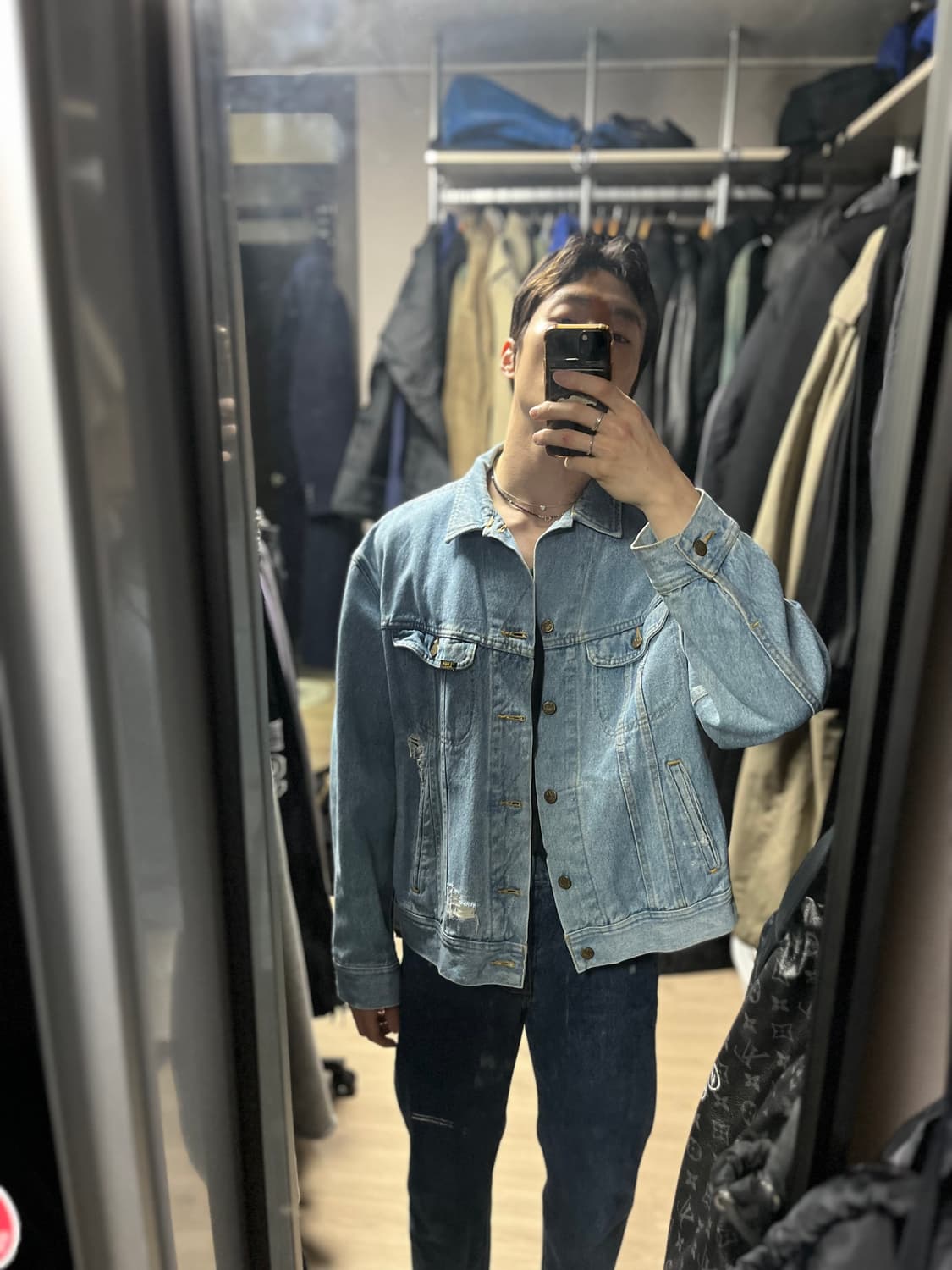 Lee 빈티지 데님 자켓 상품이미지5