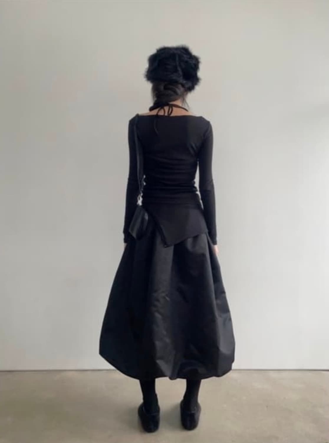 아델리오 벌룬 롱스커트 상품이미지3