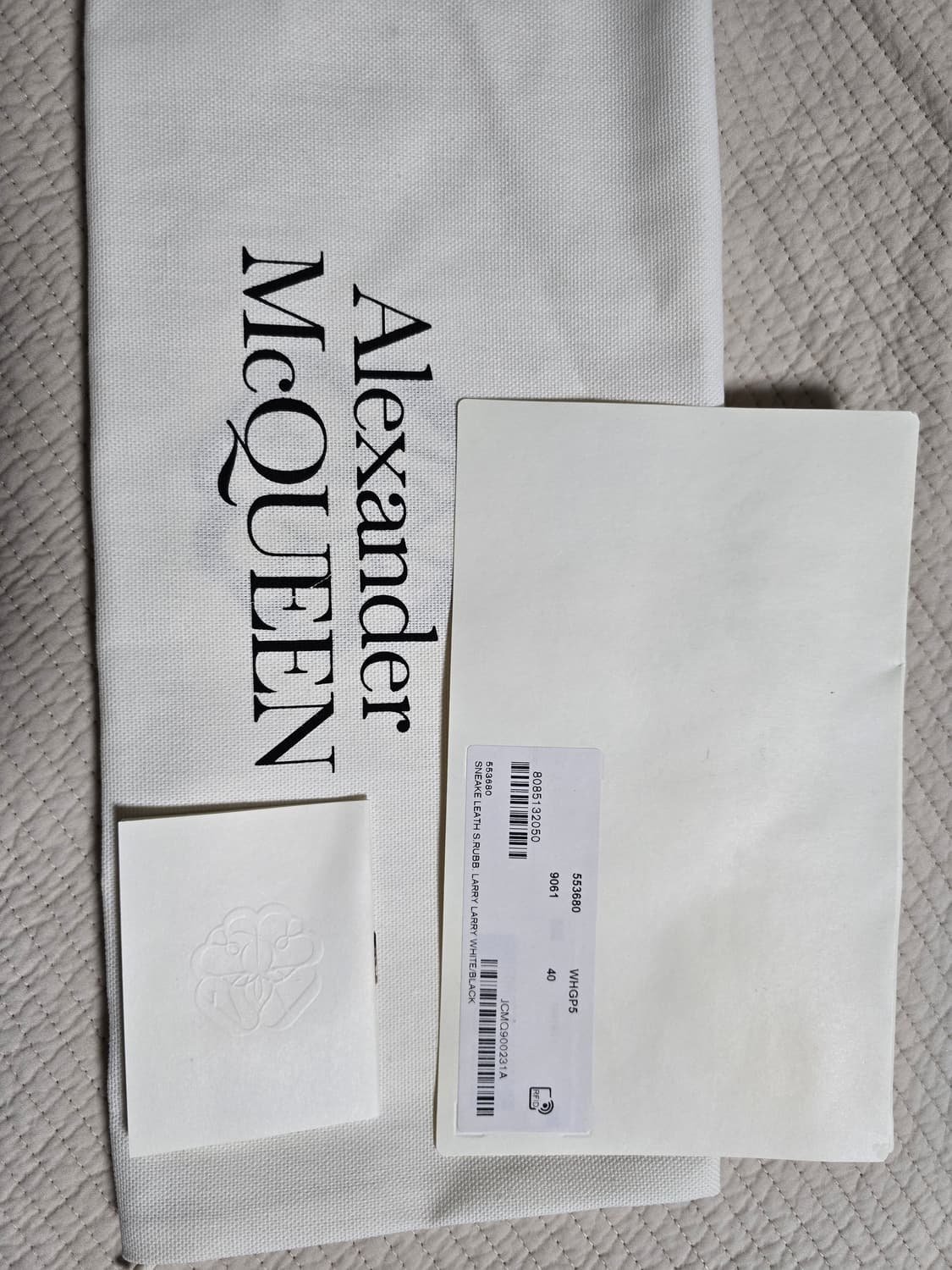 알렉산더 맥퀸 오버사이즈드 스니커즈 250~260mm EU40 상품이미지8