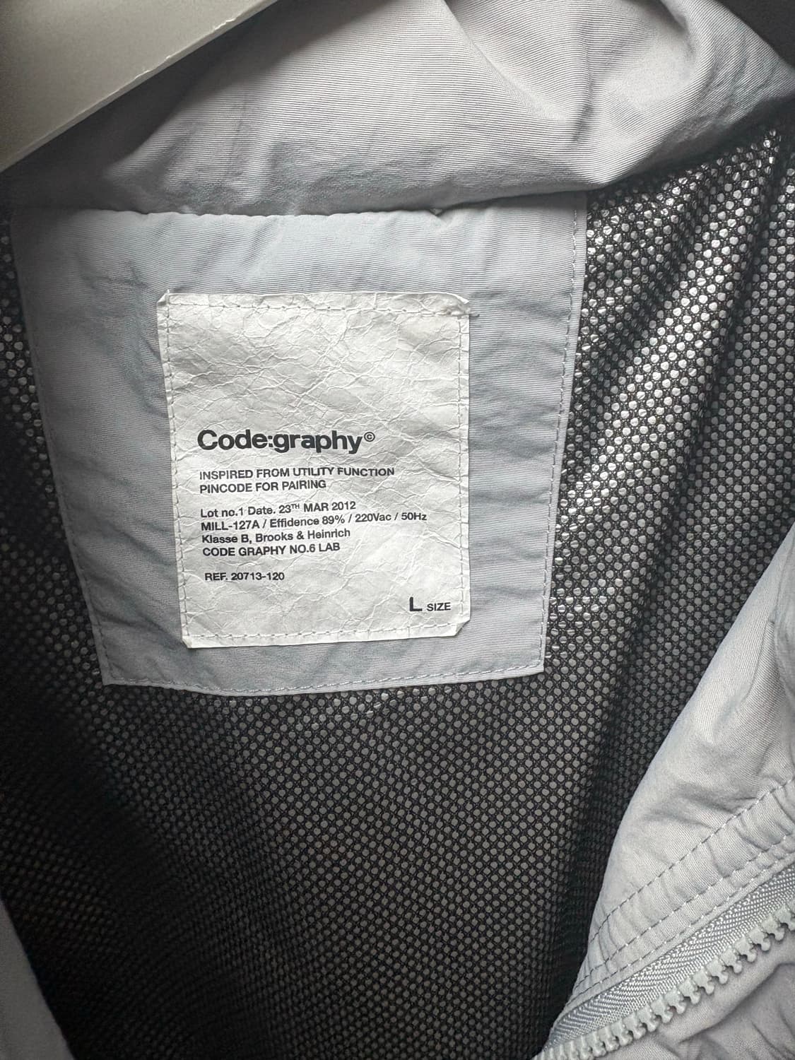 코드그라피 패딩 상품이미지2