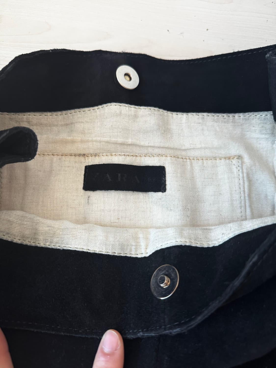 자라 리얼스웨이드 숄더백 상품이미지3