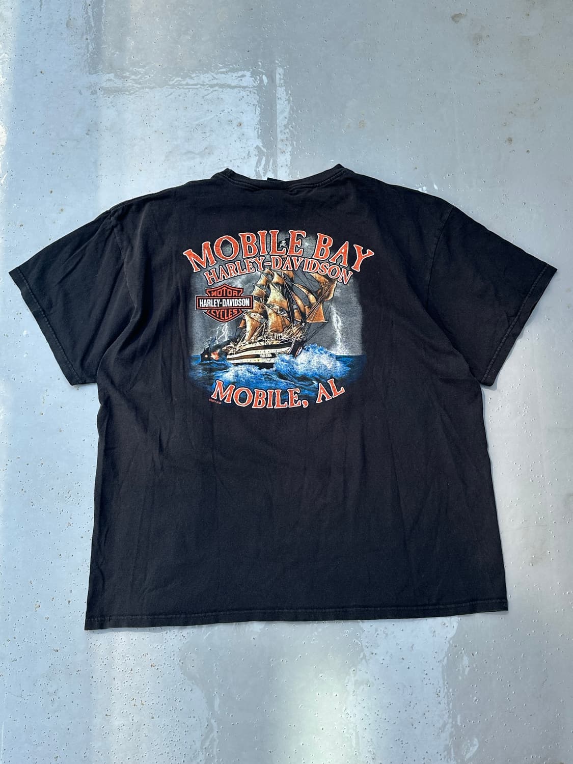 [할리데이비슨] •Vintage Mobile Bay Tee 상품이미지1
