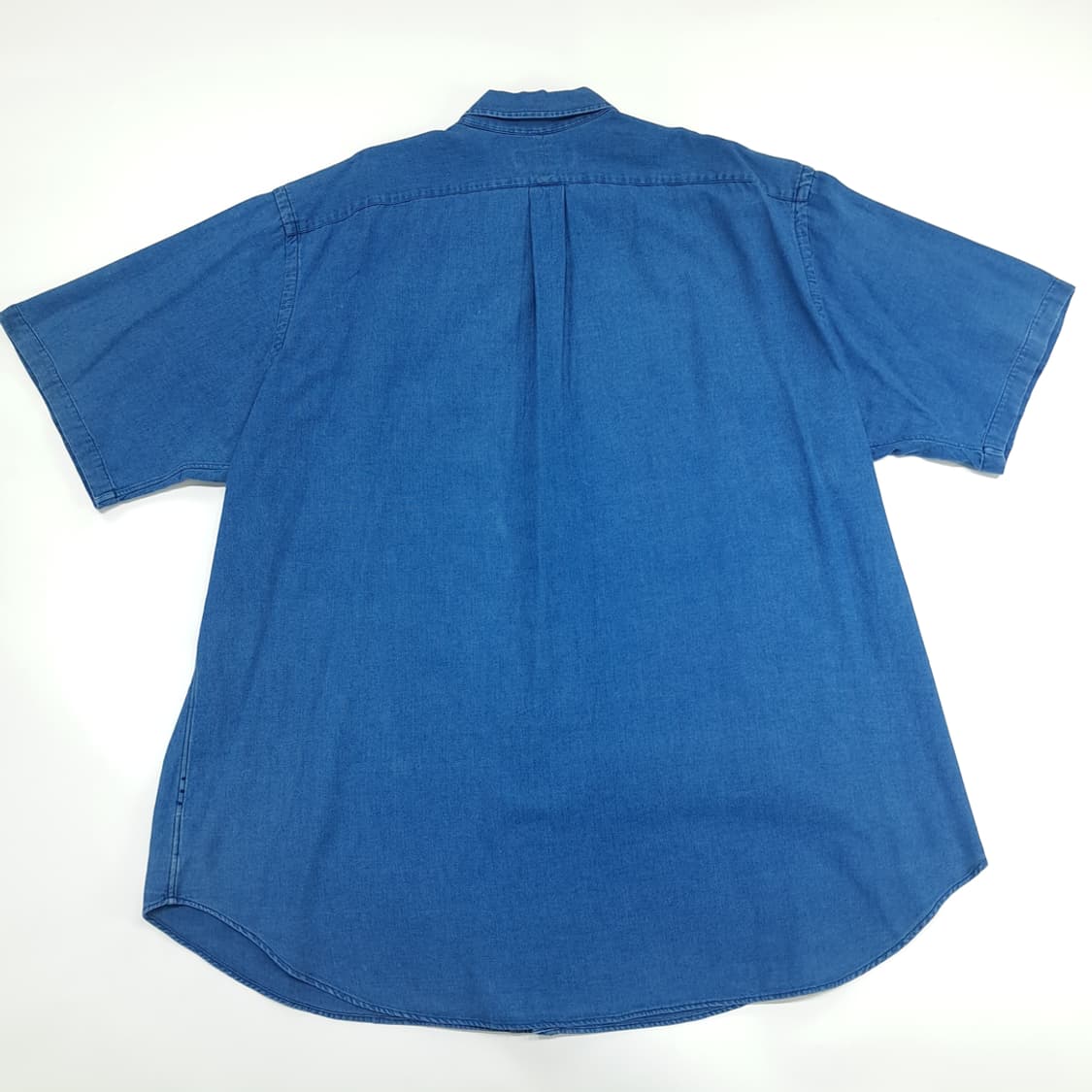 Co813 3XL Tall 폴로 랄프로렌 옥스포드블루 반팔 셔츠 남방 상품이미지6
