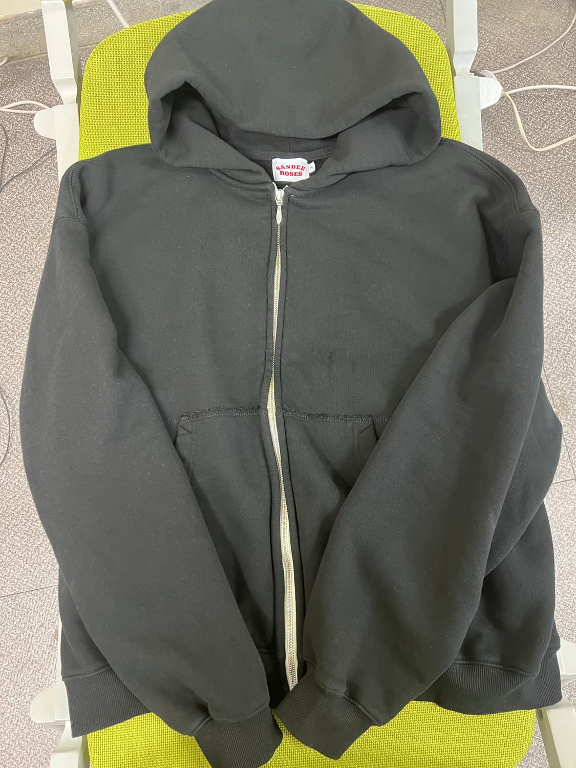 [2] 샌디앤로지스 후드집업 블랙 상품이미지2