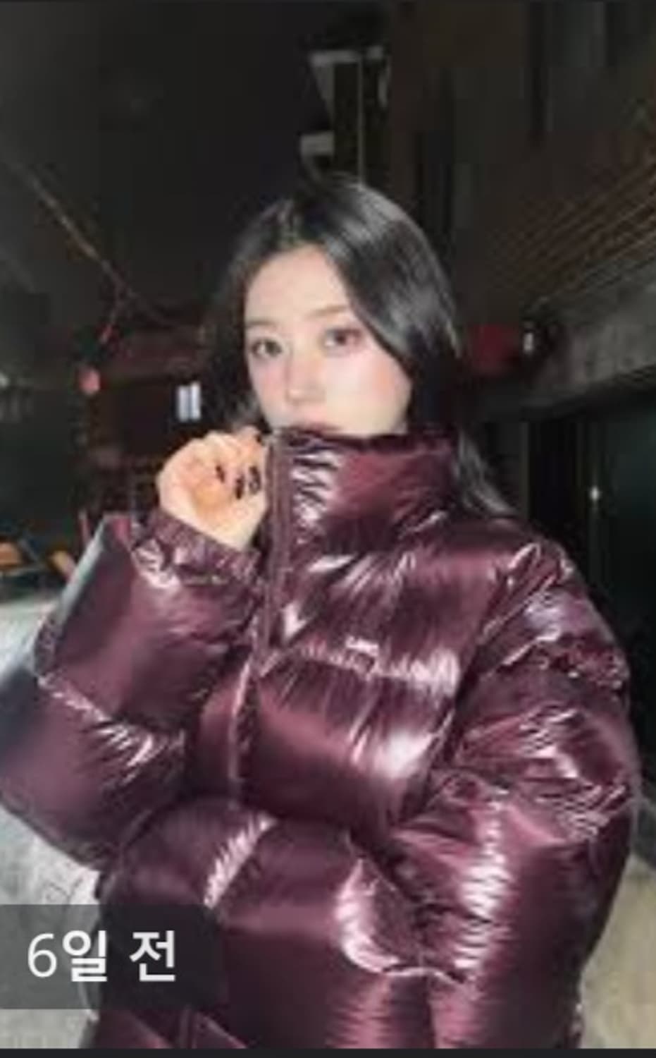 Dickies 여성 폴리  패딩 S-M 퍼플 상품이미지2