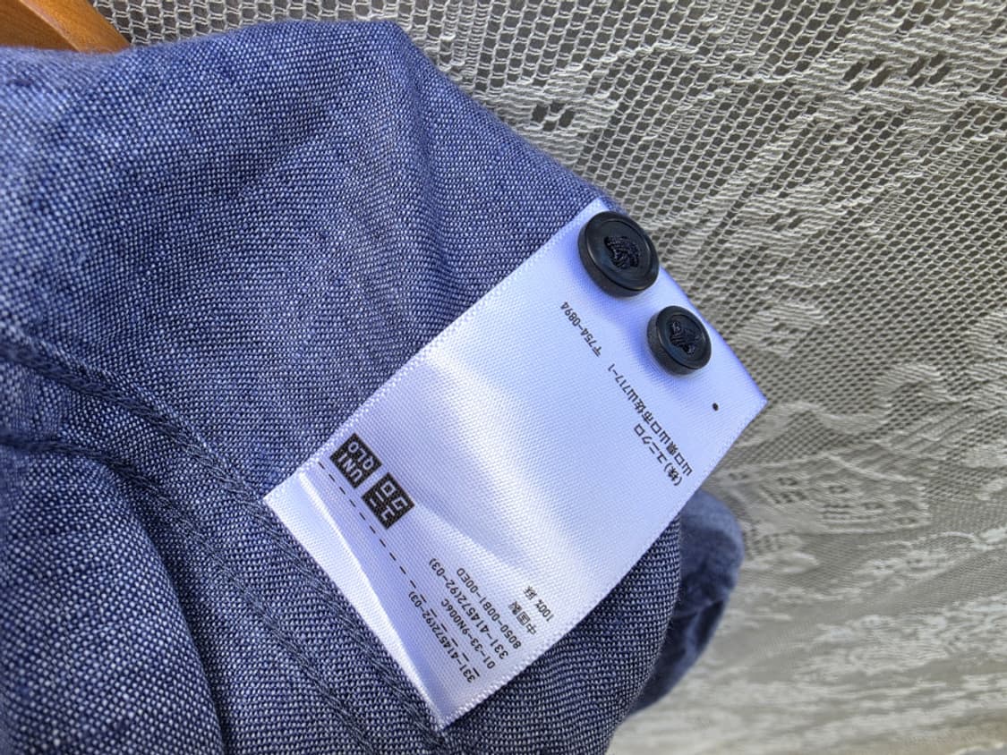 유니클로 리넨 100% 상품이미지6