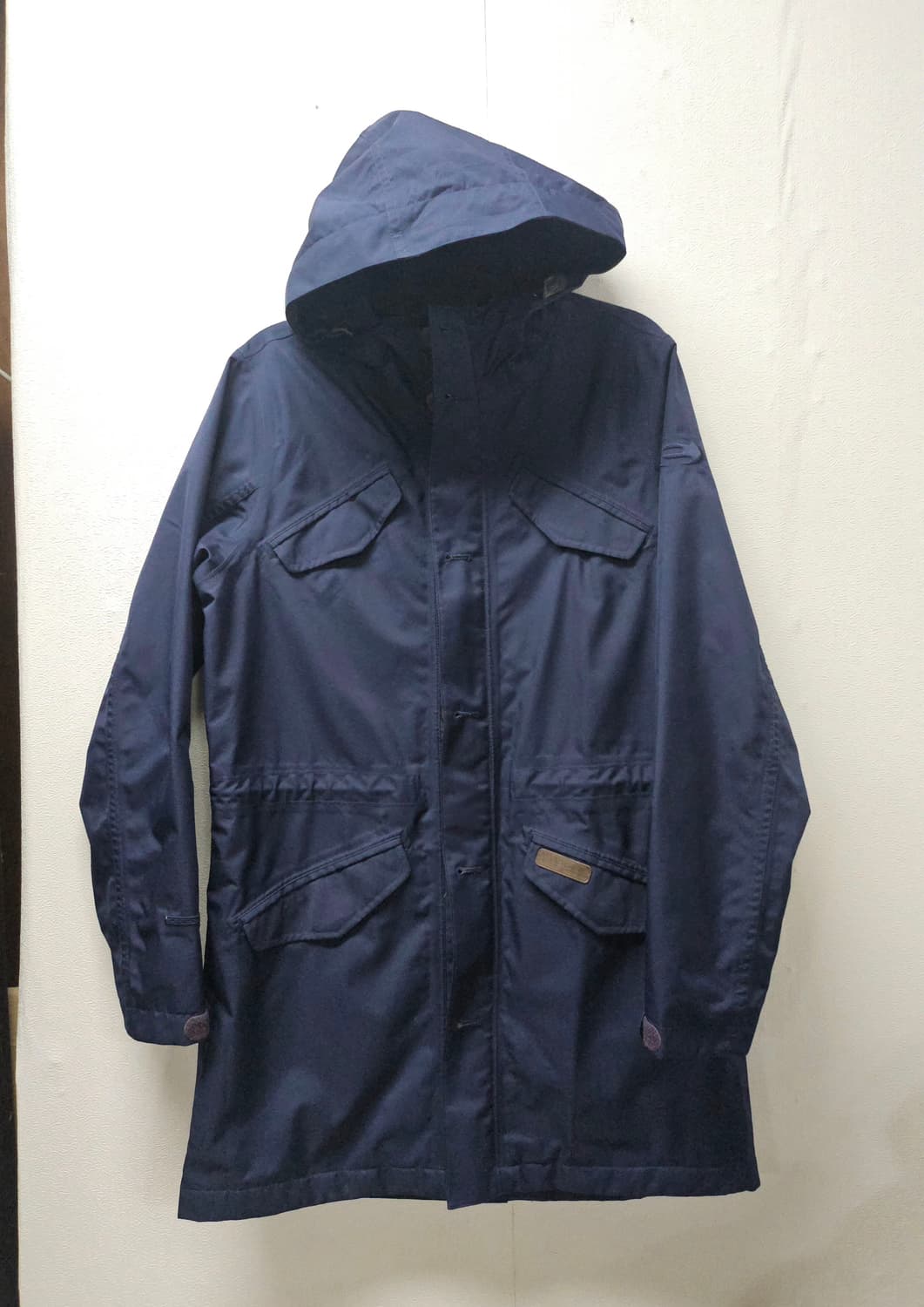 아이더 네이비 후드 야상 롱 점퍼  L 상품이미지1