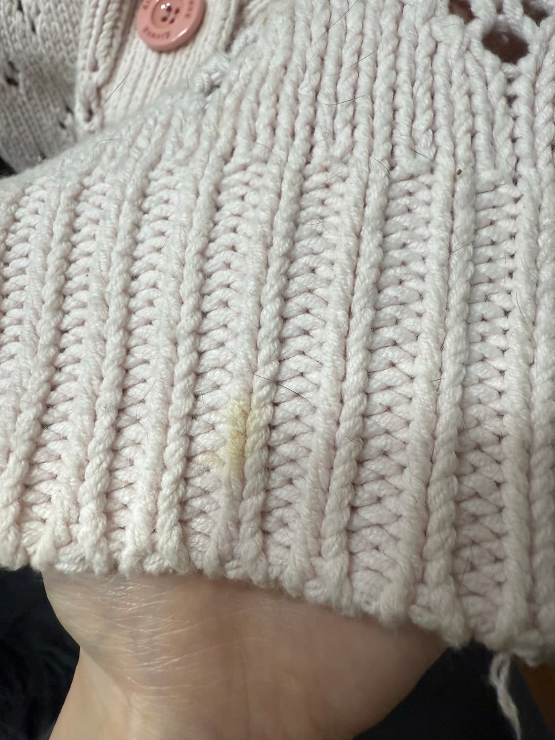 글로니 나오미 니트 가디건 핑크 상품이미지5