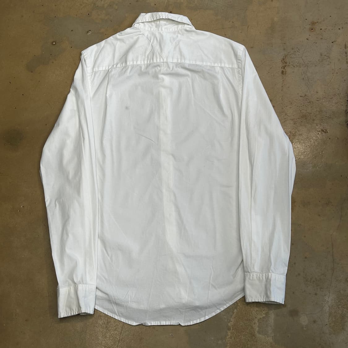 S 타미힐피거 화이트 코튼 셔츠 상품이미지3