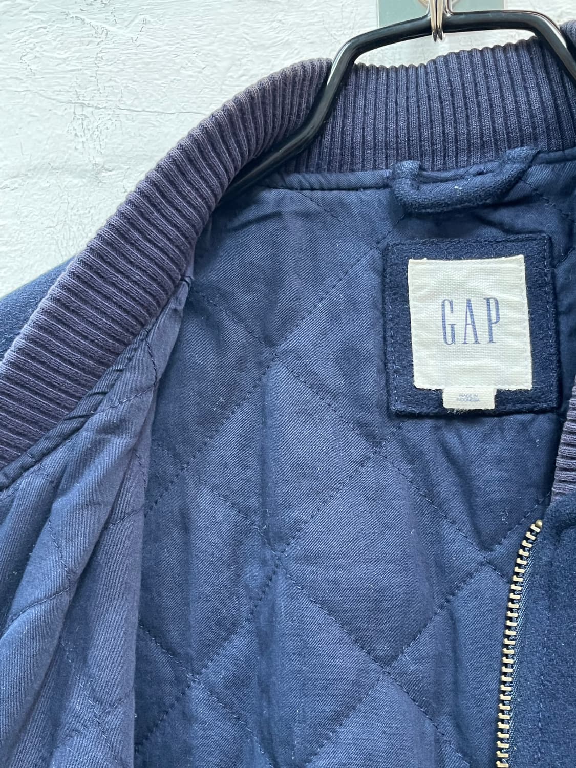 Gap X Primaloft 네이비 블루 봄버 자켓 M 상품이미지9