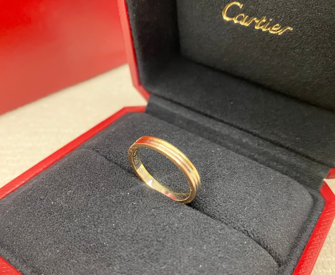 까르띠에 방돔 루이 2.5mm 웨딩링 18k 3색 49호 상품이미지4