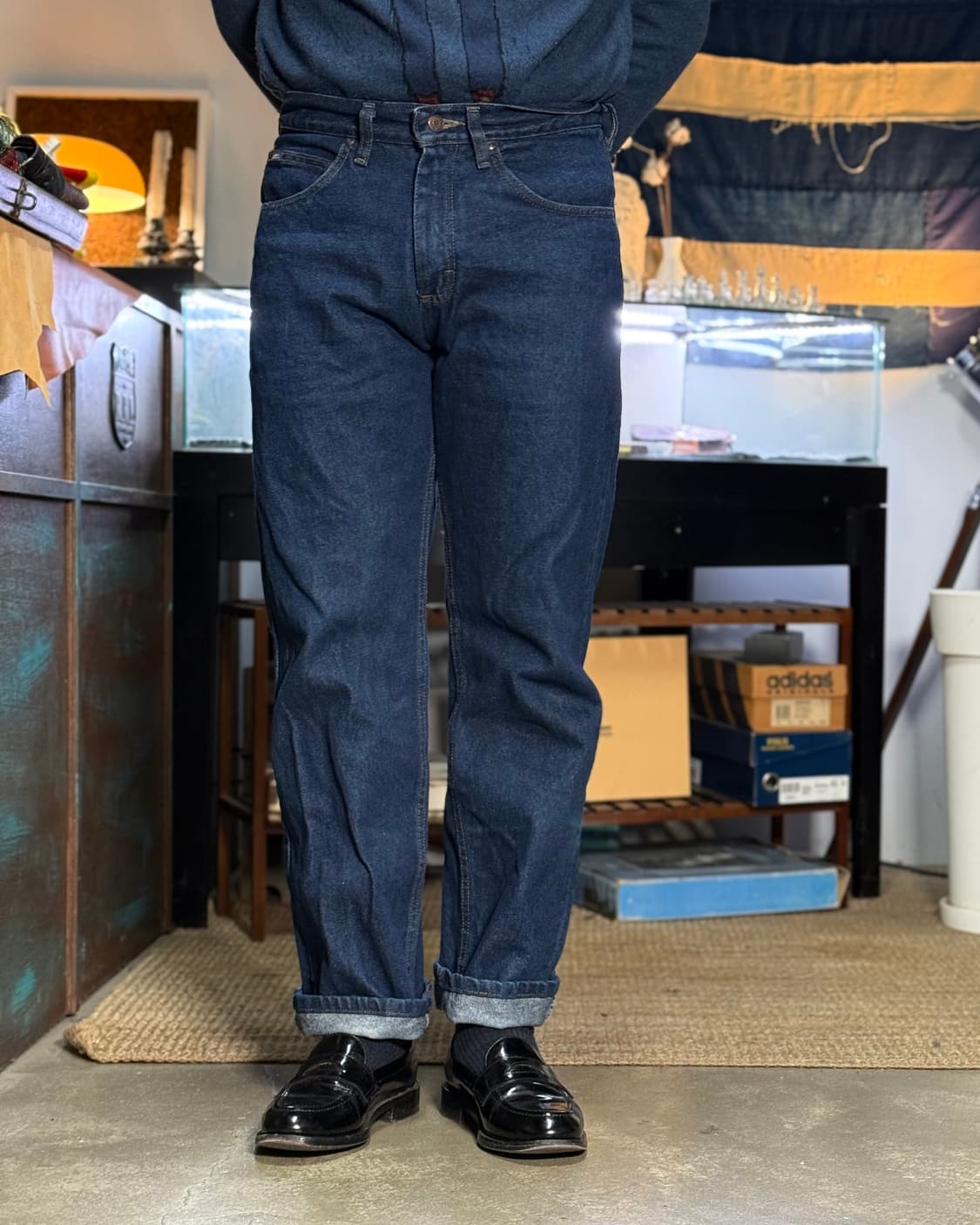 Lee 릴렉스 핏 스트레이트 레그 데님 팬츠 32 상품이미지7