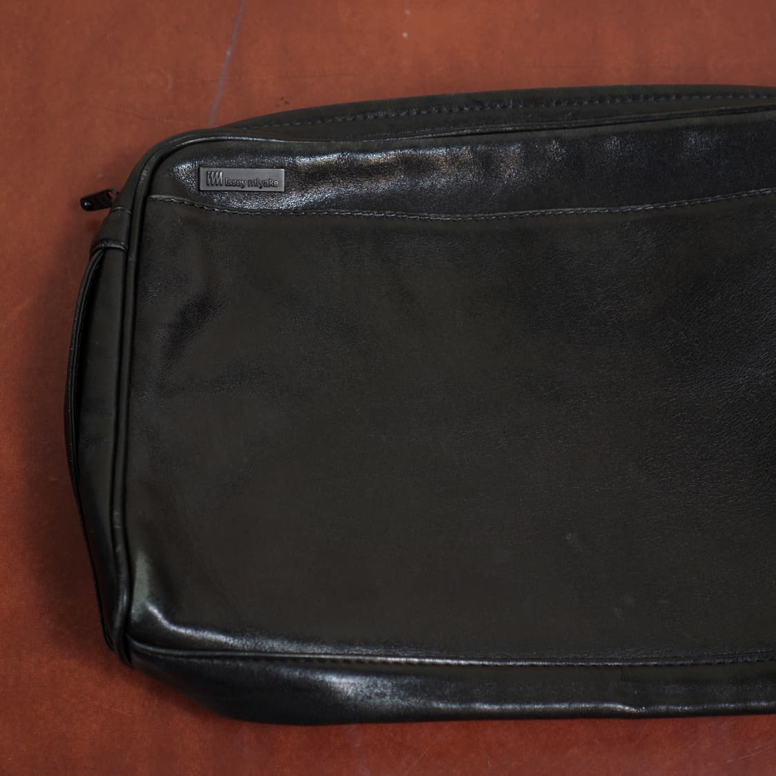 이세이미야케 빈티지 레더 파우치 백 상품이미지1
