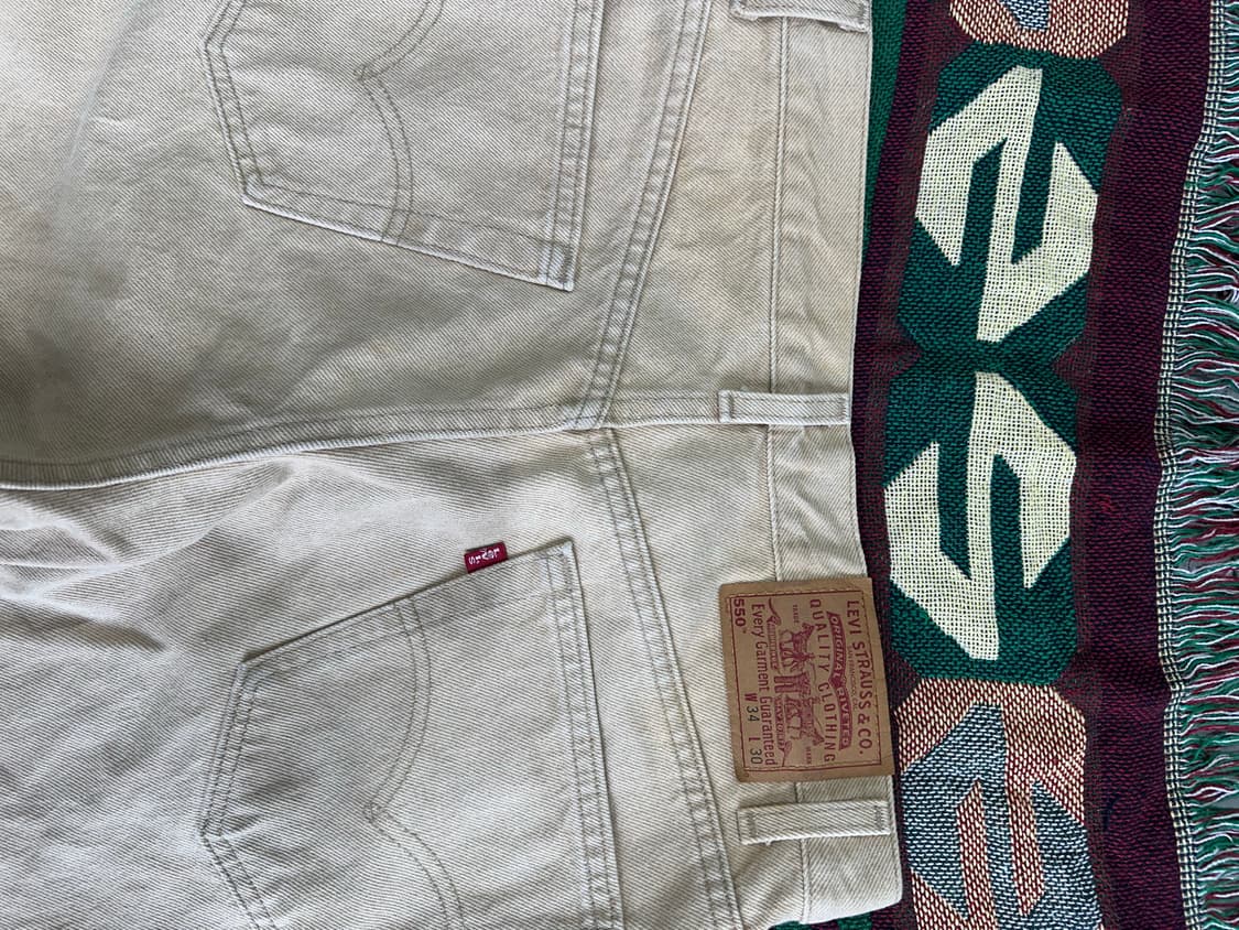 리바이스 made in usa 550 데님팬츠 34x30 상품이미지3