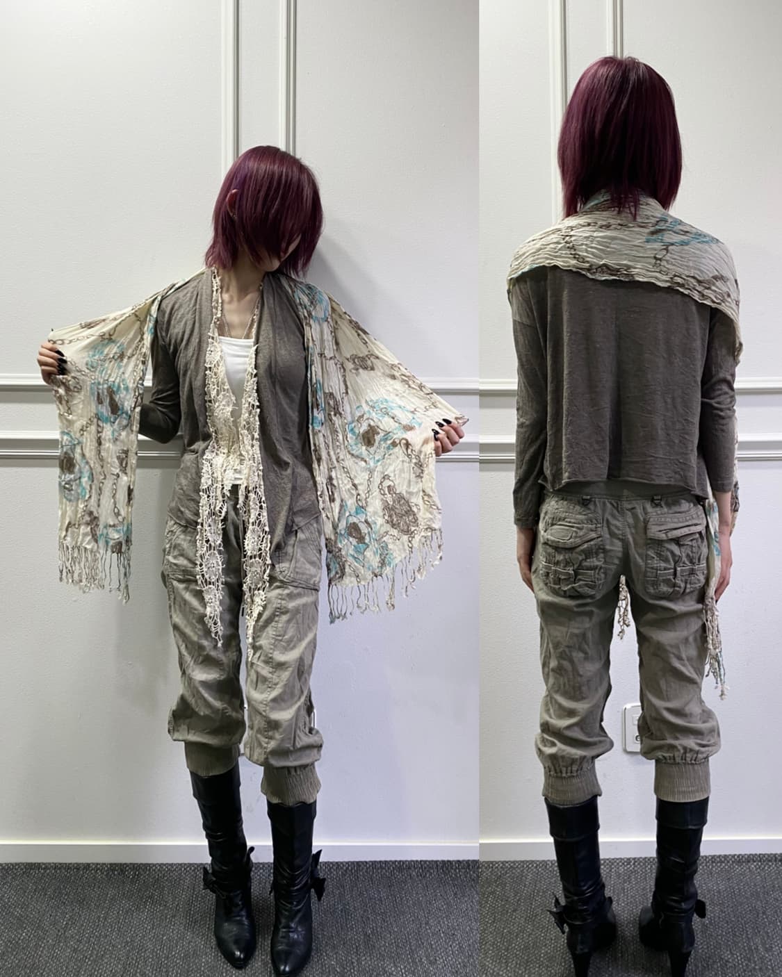Cardigan: 2000s Grunge Mood Cardigan 상품이미지1