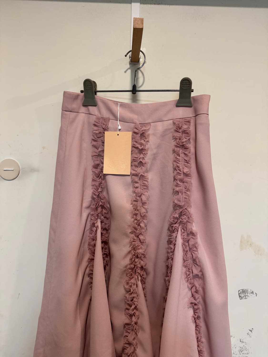 새상품 sinoon 시눈 프릴 미디 스커트 상품이미지7