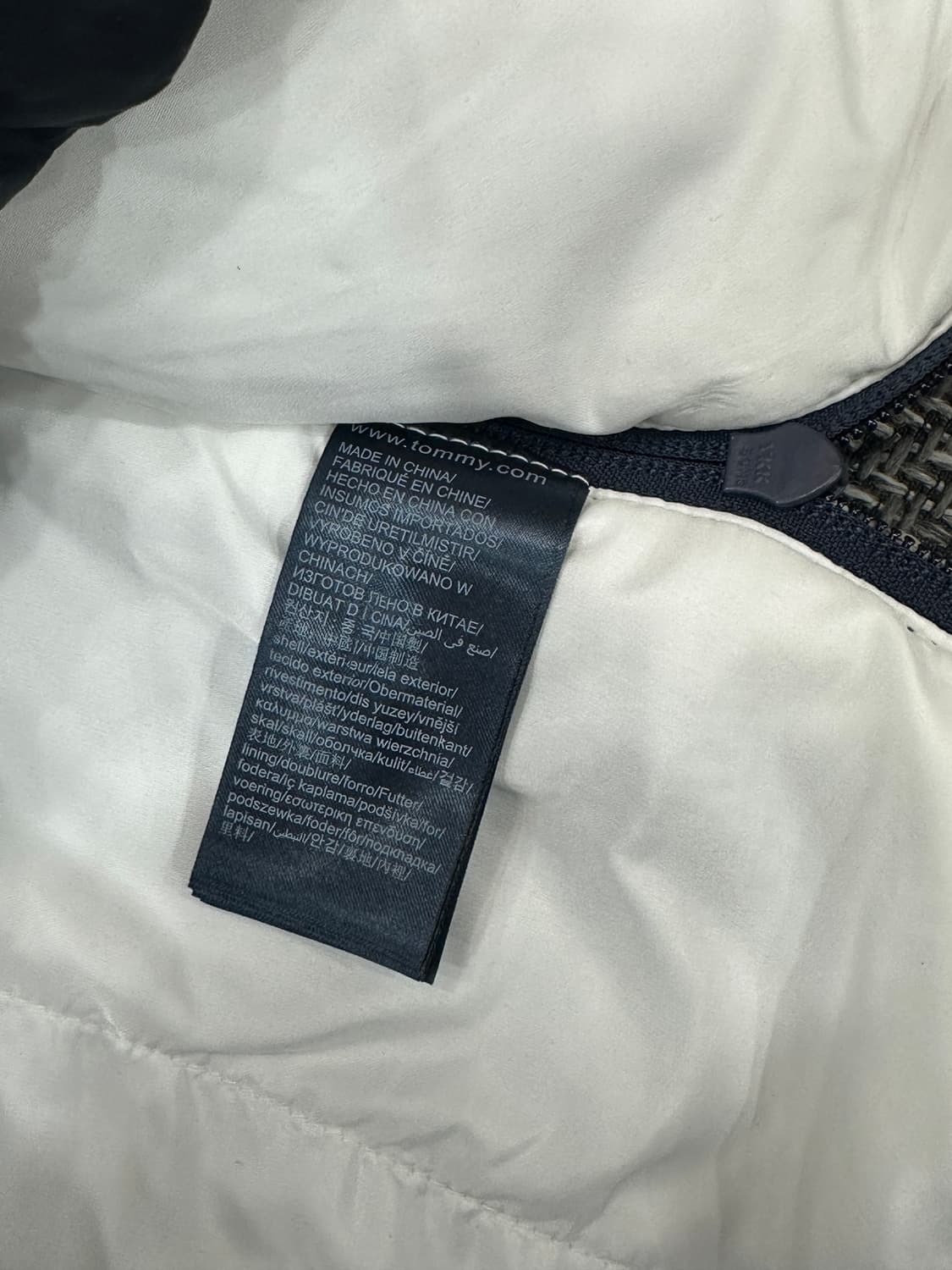 타미힐피거 반집업 후드 패딩 상품이미지6