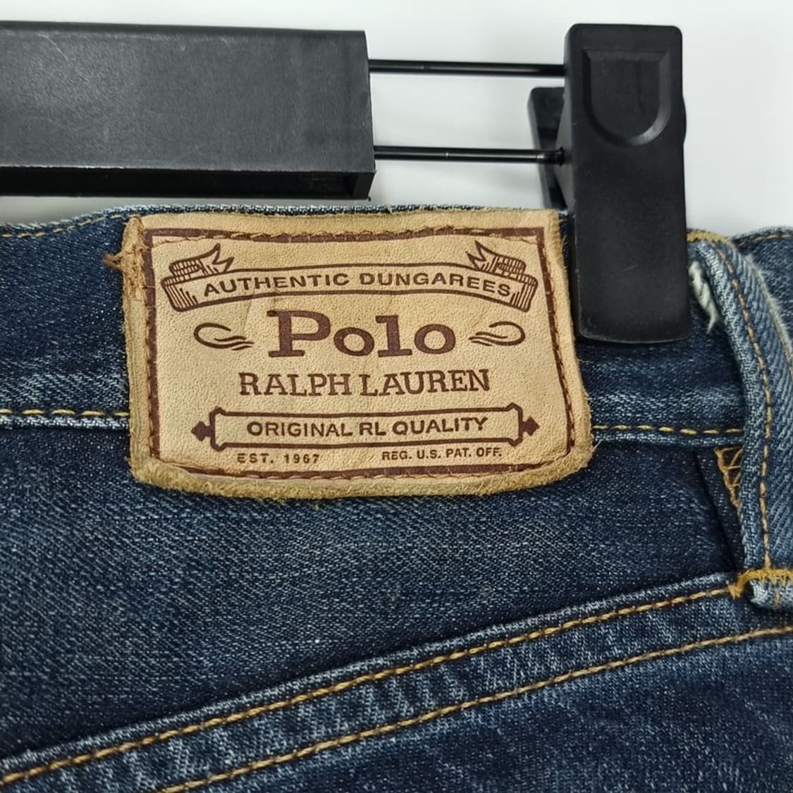 폴로 랄프로렌 빈티지 워시드 슬림핏 데님 팬츠 청바지 M16587 상품이미지6