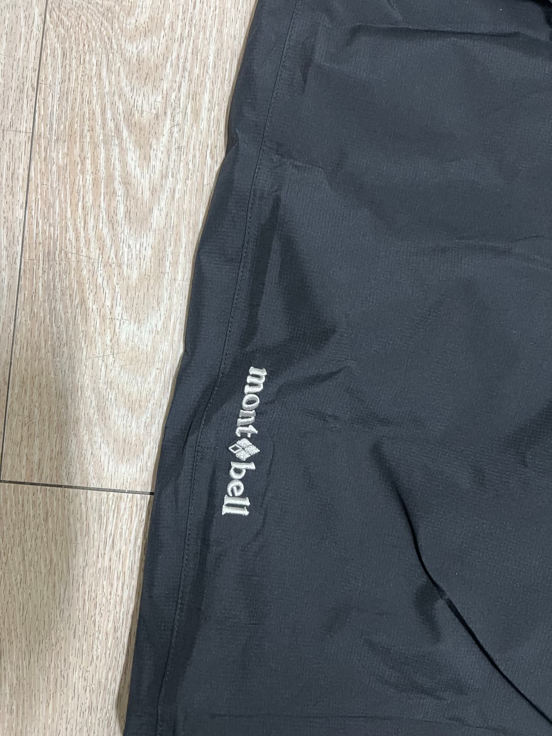 몽벨 고어텍스 바람막이 바지 블랙 L 상품이미지2